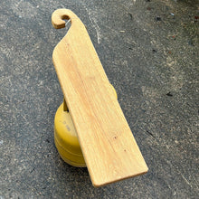 Large serving board with crook handle made from one piece of oak. Oiled. 4204 2967