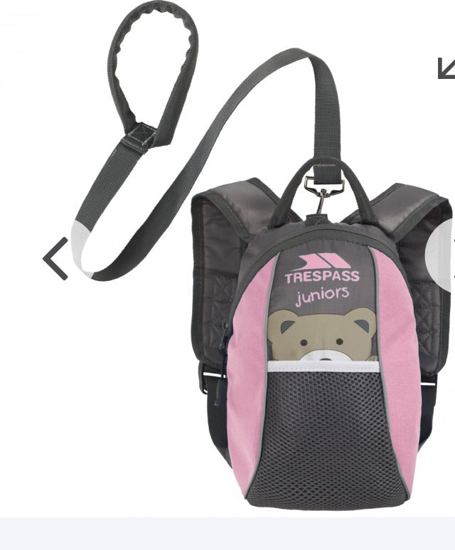 Trespass MINI ME 3L PINK TODDLERS BACKPACK