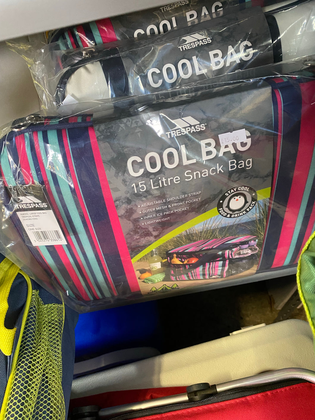 Trespass cool snack bag 1.5 litre
