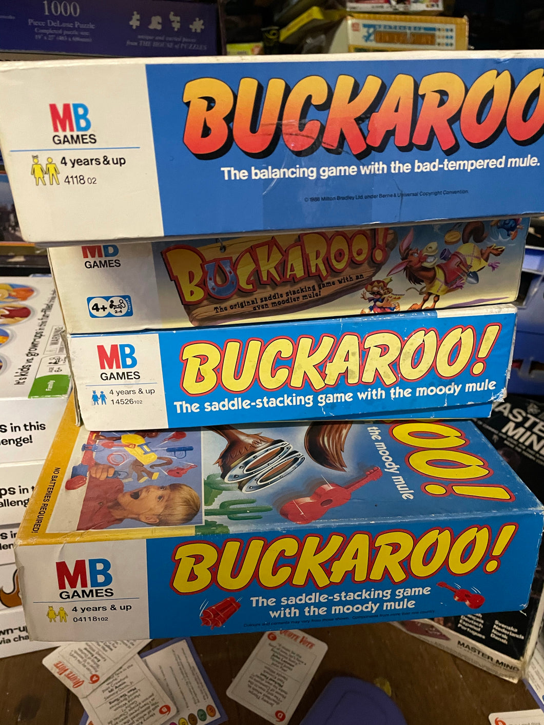 Buckaroo game - checked