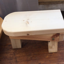 Milking stool made from reclaimed timber. Untreated. 5578 6583