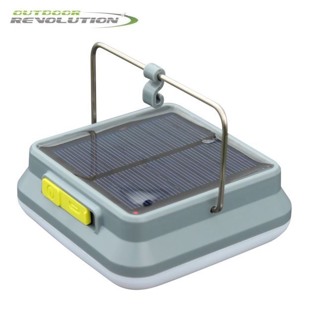 Outdoor Revolution Portable Solar Lantern Square USB