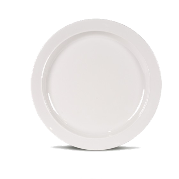 Kampa white melamine side plate