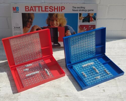 Vintage Battleship Game MB - checked